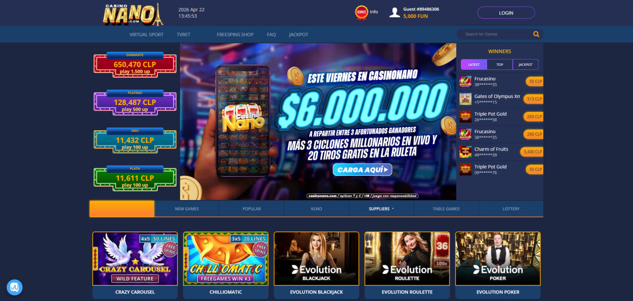 review CASINO NANO